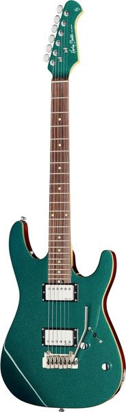 Guitarra Harley Benton Fusion II HH EB Turquoise 