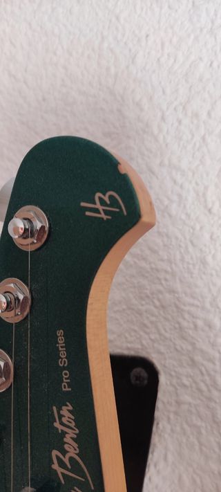 Guitarra Harley Benton Fusion II HH EB Turquoise 