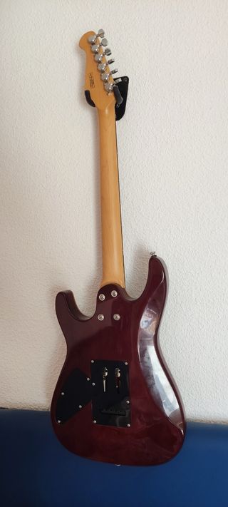Guitarra Harley Benton Fusion II HH EB Turquoise 