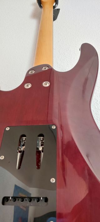 Guitarra Harley Benton Fusion II HH EB Turquoise 