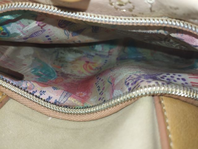 Bolso Anekke Beige Multicolor