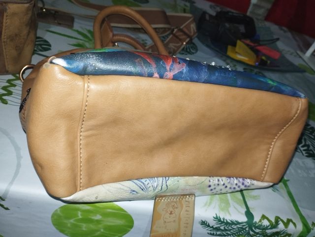 Bolso Anekke Beige Multicolor