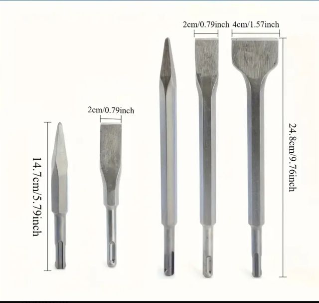 Set punte per martello demolitore affare