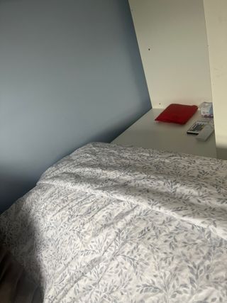 Litera Cama tipo tren con estantería y mesita