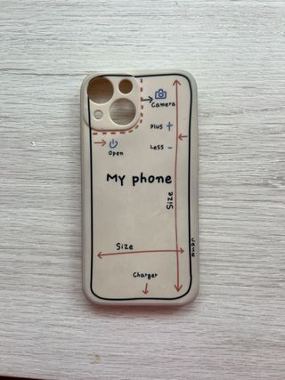 Mini custodia per iPhone 13 con design a misura