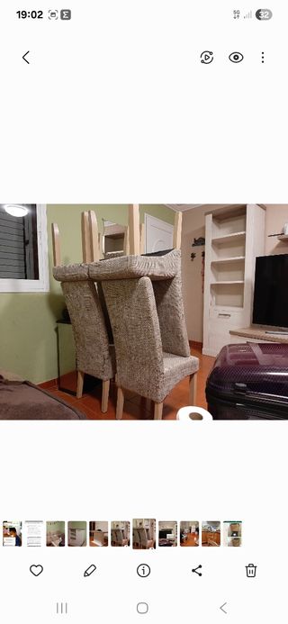 Mesa y sillas comedor