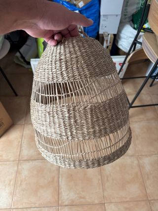 Lámpara de junco Ikea Torared