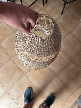 Lámpara de junco Ikea Torared