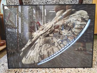 CUADRO HALCÓN MILENARIO STAR WARS