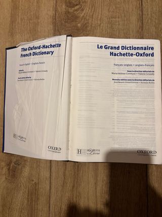 Diccionario Oxford Inglés-Francés 