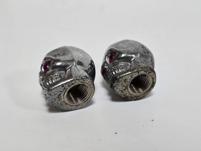 Tapones Rueda Bicicleta Calavera