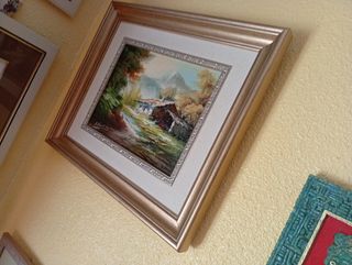 Coppia di quadri ad olio