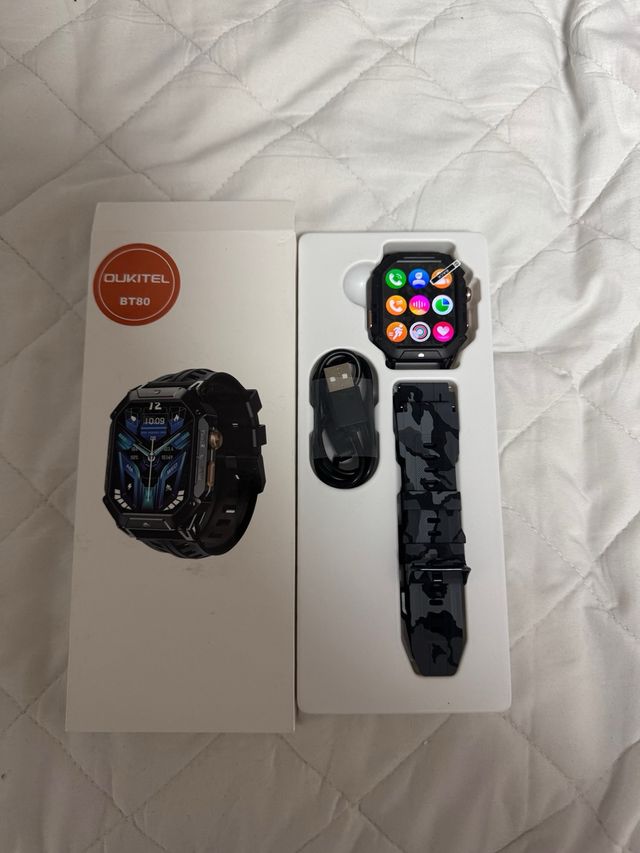 Oukitel BT80 Smartwatch Negro