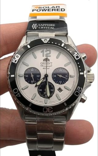 RELOJ ORIENT SOLAR PANDA A ESTRENAR 
