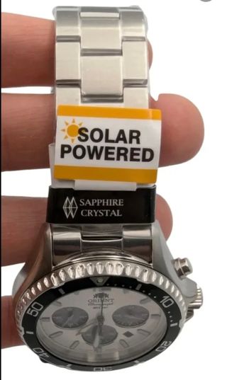 RELOJ ORIENT SOLAR PANDA A ESTRENAR 