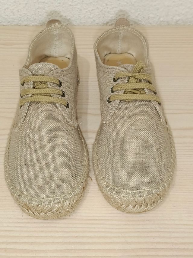 Alpargatas niño talla 35 sin estrenar