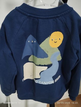 Chaquetita azul 36 meses