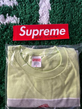 Camiseta Supreme Playboi Carti Tee - Verde Pálido 