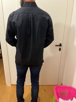 Camicia uomo nera