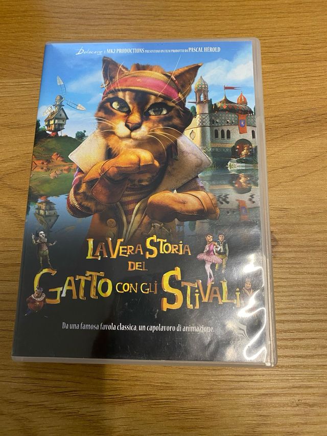DVD La Vera Storia del Gatto con gli Stivali