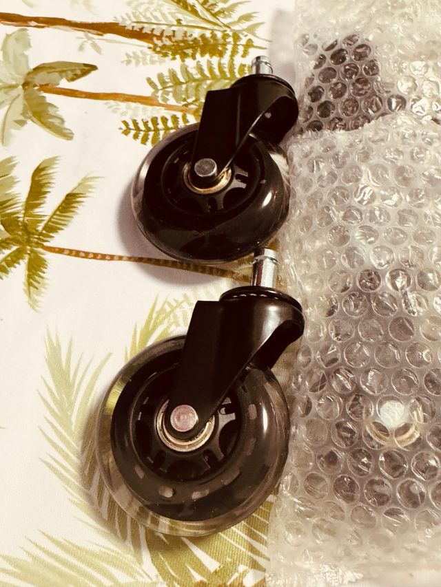 Ruedas para silla de oficina (10 unidades)