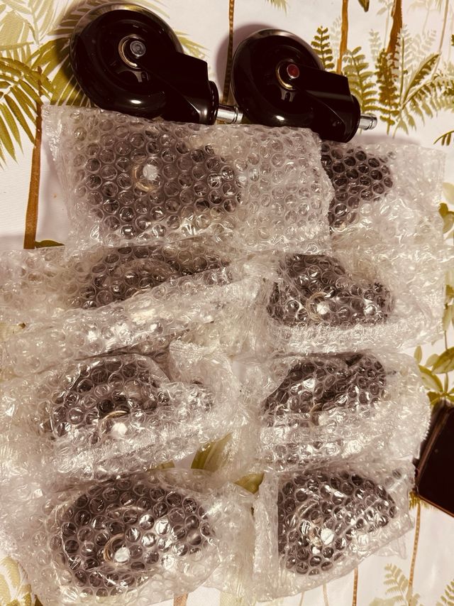 Ruedas para silla de oficina (10 unidades)