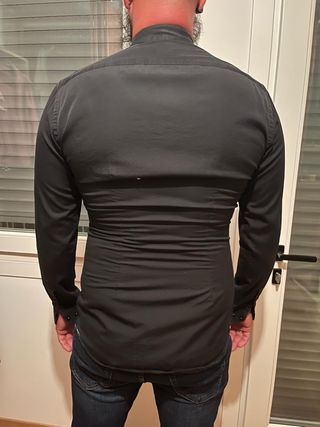 Camicia uomo nera