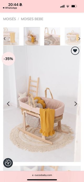Moisés bebé. De Cucos Baby