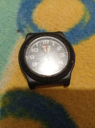 Reloj Negro y Multicolor
