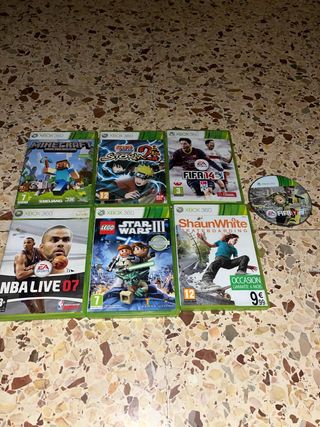 Giochi per Xbox 360: Minecraft, Naruto, FIFA 14, NBA L