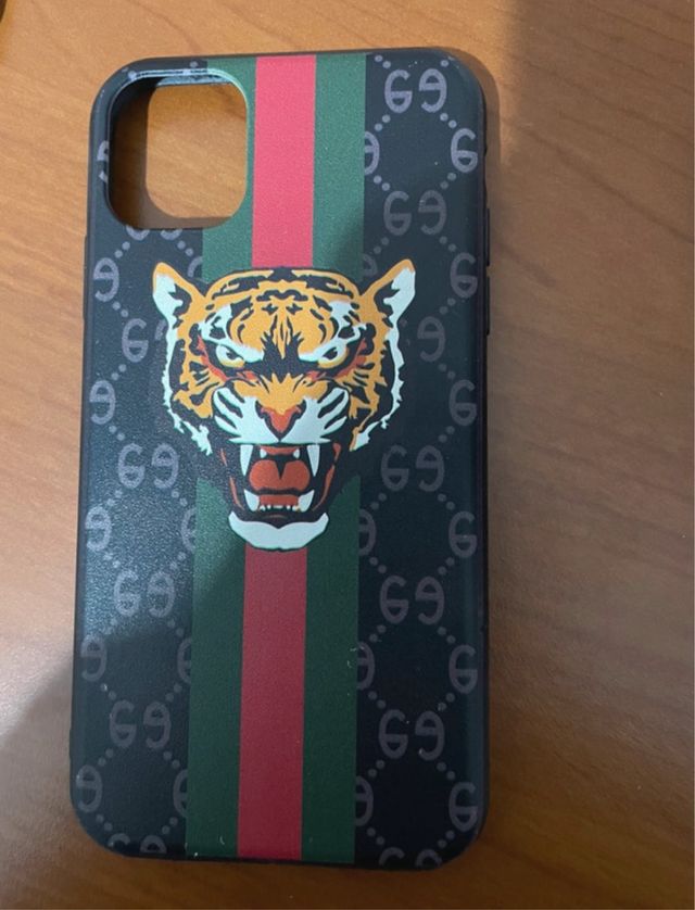 Cover iPhone 11 Gucci Tigre