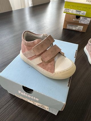 Scarpe primi passi Falcotto rosa n. 21