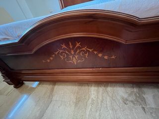 Dormitorio madera maciza con filigrana