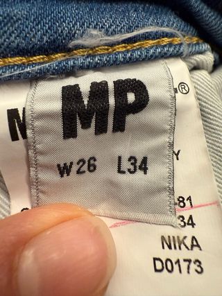 Jeans a zampa con stelline