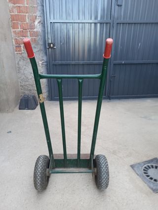 Carretilla de mano en Mestanza Ciudad Real. 
