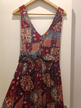 Vestido Largo Estampado