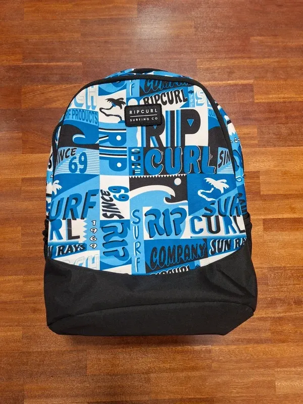 Mochila Río Curl 24L azul buen estado