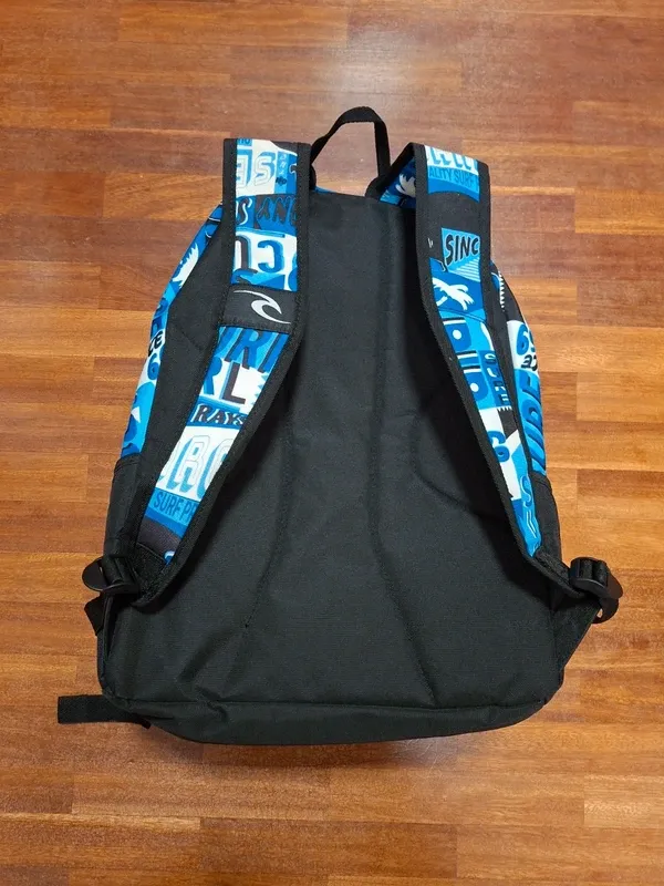 Mochila Río Curl 24L azul buen estado