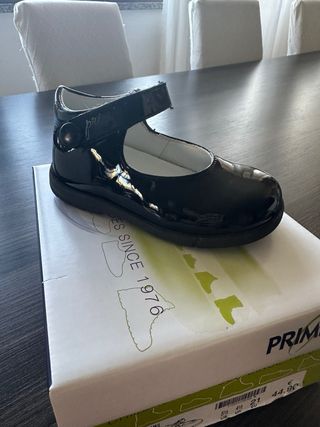 Primigi Scarpe Primi Passi Bambina Nero Vernice 21