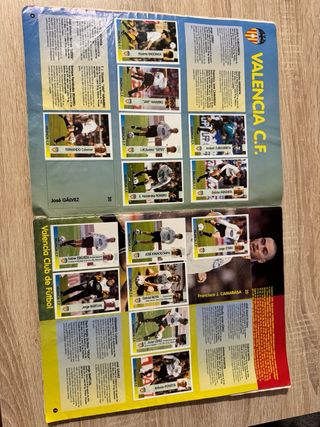 Album cromos La Liga 96/97 Panini