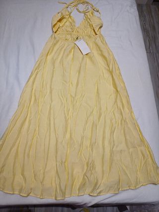 Vestido amarillo talla M