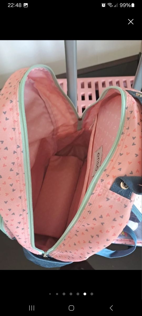 Mochila Enso con estuche y carro