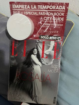Revista Elle + Crema Valquer Colágeno