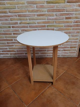 2 Mesitas de Camilla Básicas Madera