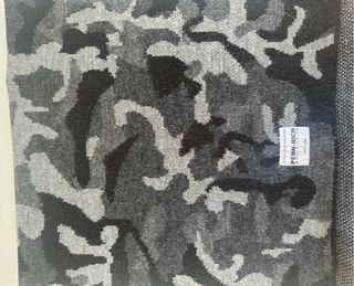 Sciarpa Woolrich Grigia Camouflage