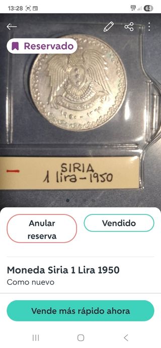 Arabia Saudí 1 Riyal 1950 Moneda Plata y dos mas