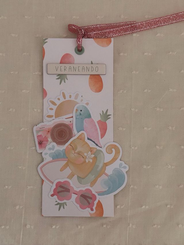 Marcapáginas Verano Tropical