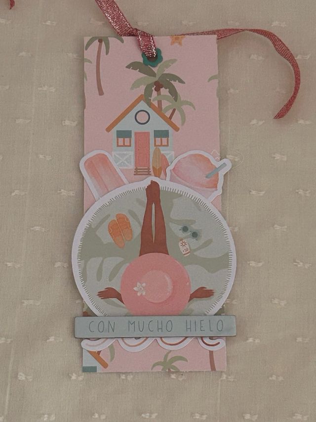 Marcapáginas Verano Tropical