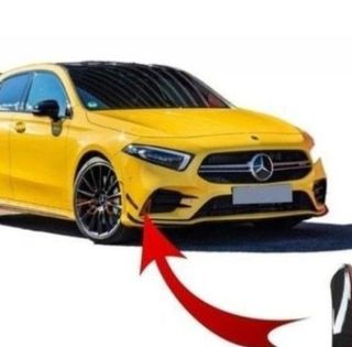 Aletines de paragolpes delantero para Mercedes Cla