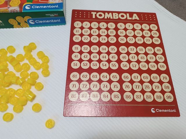 Tombola Clementoni - 48 Cartelle